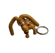 1997 Vintage Nickelodeon The Rugrats Spike Dog Bendable Keychain Viacom 3