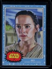 2019 Topps Star Wars Living Set #47 Rey SP Card Short Print The Force Awakens picture