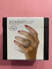 CUP  2 CARAT GENUINE SWAROVSKI CRYSTAL NEW IN BOX FOR  $ 30 picture