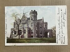 Postcard Omaha NE Nebraska George Joslyn Residence Home Mansion Vintage 1906 UDB picture