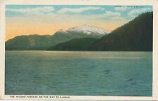 ALASKA AK - The Inland Passage On The Way To Alaska - 1924 picture