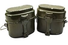 2pcs Genuine Hungarian Army mess kit Aluminum military bowler pot Pack of 2 lot picture