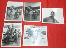 Lot of 4 Vintage Airplane and Aviator Photos picture