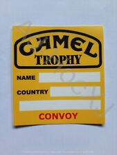Re-creation - Camel Trophy Pelican Case Stickers picture