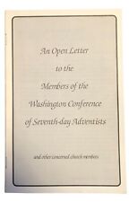 Open Letter to Members of Washington Conference of SDA 9 28 1993 Dennis Carlson picture