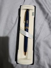 New In Box CROSS Solo Radiance Ortho Drug Advertising Pen Navy Blue / Gold picture