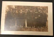 Rppc Class 1910 Central Wesleyan College CWC Leslie MO Carl Lutz Signed Postcard picture