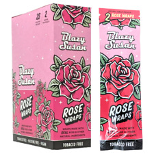 Authentic Blazy Susan Rose Pre-Rolls Wraps Made with Real Rose (Box of 25) picture