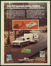 Holley RV System 4 Barrel Carb Street Dominator Ford Truck Vintage Print Ad 1978 picture