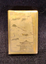 Vintage Asian Brass Match Box picture
