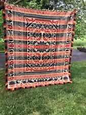 Antique Coverlet 1840s Pennsylvania made picture