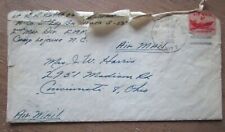 Camp Lejune 1955 Soldier Letter and Photo - E5D-11 picture