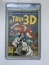 True 3-D #1 (1953) 9.4 CGC Graded Comic  3-D Issue picture