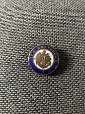 Vintage 1920s Enamel T.S Arethusa Button Hole Badge/Royal Navy/boy Sailor picture