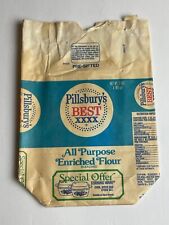 1970's Pillsbury's Best Flour Bag vintage movie prop packaging food picture