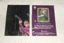 THE PHANTOM--MOVIE TRADING CARD--EMBOSSED P1--ONE CARD--L@@K picture