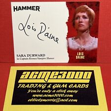 HAMMER Horror Series 1 LOIS DAINE as Sara Durward UNRELEASED Autograph LD2 picture