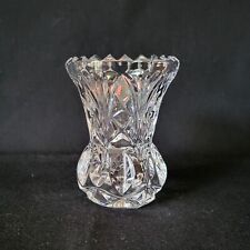 Vintage Zojecar 24% Lead Crystal Glass Toothpick Holder Original Box Yugoslavia picture