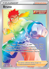 Pokemon Fighting Styles Bruno Rainbow 172/163 Near Mint German picture