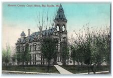 c1910 Mecosta County Court House Exterior Building Big Rapids Michigan Postcard picture