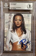 LEAH REMINI SIGNED HOT SEXY PICTURE PHOTOGRAPH BAS BGS AUTOGRAPH KING OF QUEENS picture