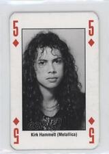 1993 Kerrang Magazine The King of Metal Playing Cards Kirk Hammett #5D 00em picture
