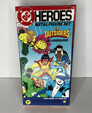 Vintage Grenadier DC Heroes The Outsiders and Adversaries Metal Figure Set picture