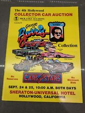 George Barris – Cars of the Stars Auction Book, 4th Hollywood Collector Car 1983 picture