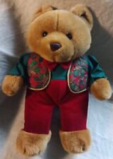 VTG Commonwealth Christmas Family Teddy Bear Brown Plush 18