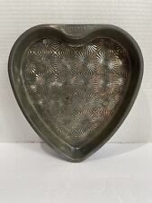 Vintage Ovenex EKCO Starburst Heart Shaped Cake Pan C4 picture