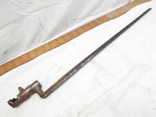 Vintage Swedish M/ 1867 Socket Bayonet Rifle Sword Military Knife  picture