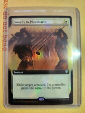MTG - Swords to Plowshares Extended Foil - Commander Legends - Free Postage picture