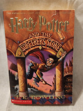 Harry Potter & Sorcerer s Stone JK Rowling Scholatic 1st Trade Paperback Edition picture