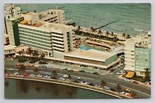 Postcard Algiers Oceanfront Street Miami Beach picture