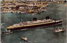 1952 French Steamship RPPC Postcard 