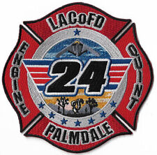 LA County Station 24 Red Design Palmdale Squirrel - NEW  Fire Patch  picture