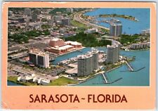 Postcard - Aerial View of Downtown, Sarasota, Florida picture