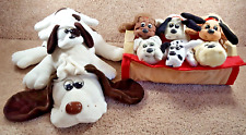 1980's Tonka Toy Pound Puppies Rumple Skins Newborn Puppies Kennel Carrying Case picture