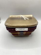 LONGABERGER 2017 Inaugural Basket Set - NEW EXCELLENT RARE  Original Wrapping picture