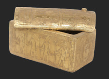 RARE ANCIENT EGYPTIAN ANTIQUE ISIS Anubis Royal Jewelary Pharoh Box (BS) picture