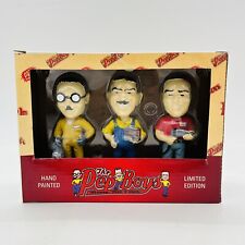 The Pep Boys Manny Moe & Jack Hand Painted Limited Edition Bobblehead Figures picture