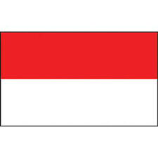 MONACO POLYESTER INTERNATIONAL COUNTRY FLAG 3 X 5 FEET picture