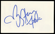 Harvey Fierstein Mrs. Doubtfire Authentic Signed 3x5 Index Card BAS #BM56935 picture