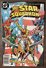 ALL-STAR SQUADRON #29 (DC Comics 1984) 7 Soldiers of Victory • NEWSSTAND • VG/FN picture
