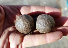 Moqui Marbles •  Iron Concretions • One Pair, 82-88  grams picture