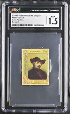 c1900s Guild of Match Great Painters Card #51 Rembrandt Series 20 CGC 1.5 FR picture