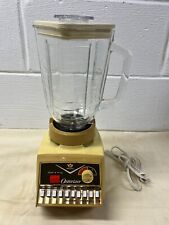Osterizer Imperial Pulse Matic 10 Vintage Blender Touch-N-Pulse Tested 854 USA  picture