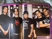 Good Charlotte, Two Page Vintage Centerfold Poster picture
