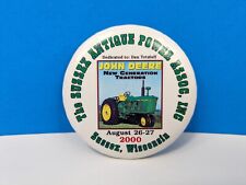 Sussex Antique Power Assoc. John Deere Tractor 2000 pin Button picture