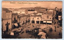 Brindisi  Piazza Mercato e Antica Fontana ITALY Postcard picture